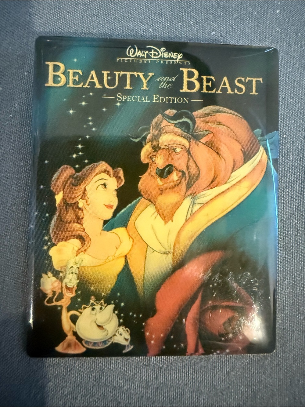 Vintage Disney Beauty & the Beast Special Edition Promo Pin